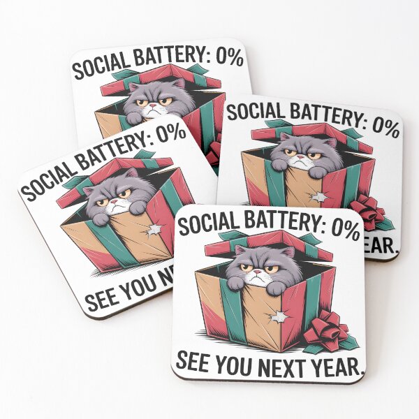 Item preview, Social Battery 0% designed and sold by Bal Drops.