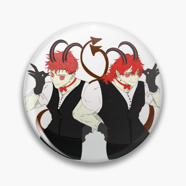 Item preview, Double Trouble Demons Razz and Dazz – Flirty Twin Chaos Art designed and sold by ShaggyArtist.