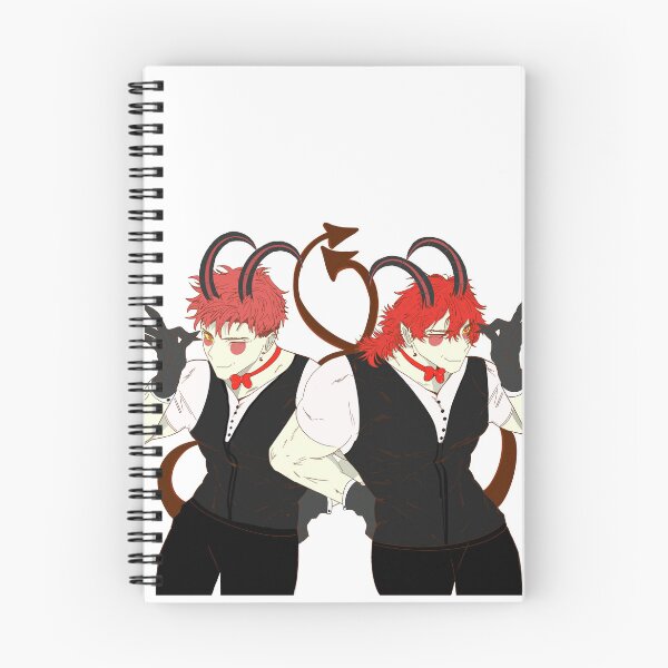 Item preview, Double Trouble Demons Razz and Dazz – Flirty Twin Chaos Art designed and sold by ShaggyArtist.