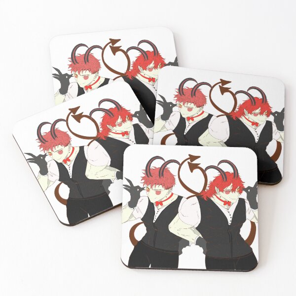 Item preview, Double Trouble Demons Razz and Dazz – Flirty Twin Chaos Art designed and sold by ShaggyArtist.