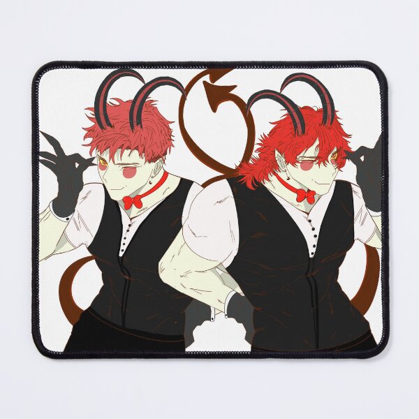 Item preview, Double Trouble Demons Razz and Dazz – Flirty Twin Chaos Art designed and sold by ShaggyArtist.