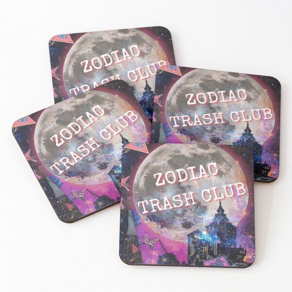 Item preview, Zodiac Trash Club Astrology Graphic Tee – Funny Horoscope Design designed and sold by MetaModel Studio.