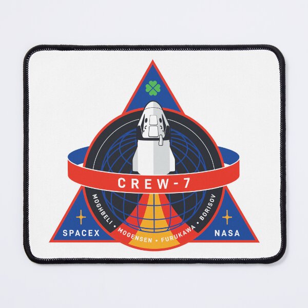 Item preview, SpaceX Crew-7 Mission Patch designed and sold by CharlieDesings.
