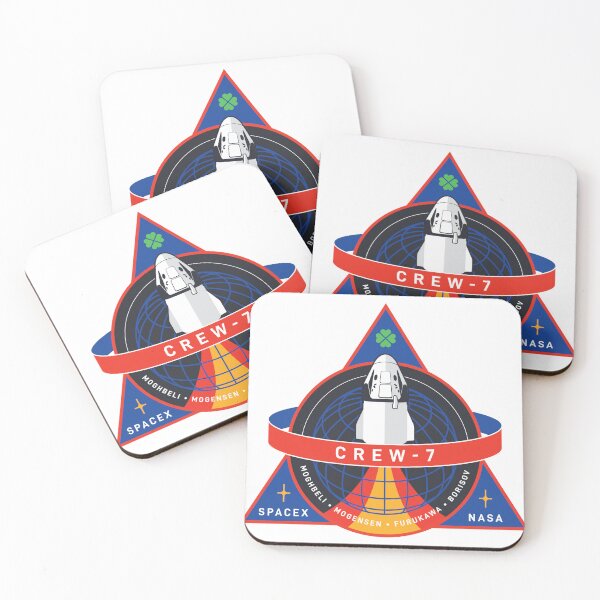 Item preview, SpaceX Crew-7 Mission Patch designed and sold by CharlieDesings.