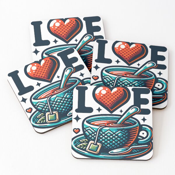 Item preview, I Love Tea designed and sold by Fastokart.