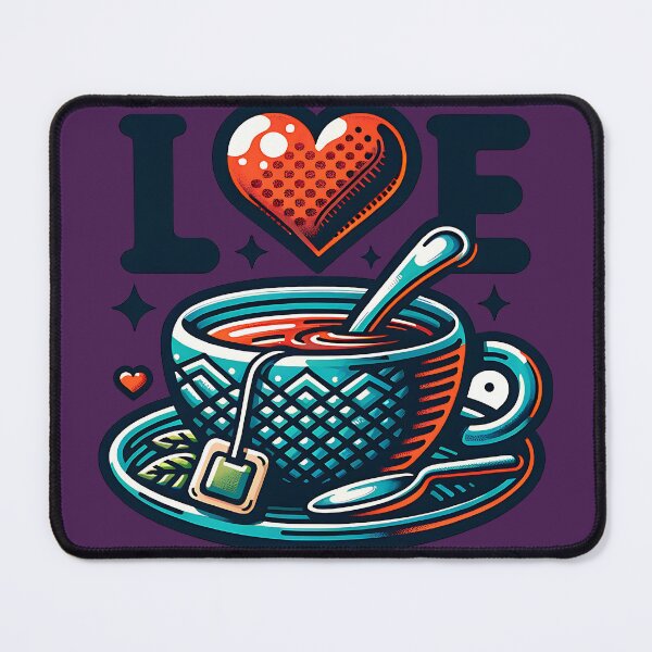 Item preview, I Love Tea designed and sold by Fastokart.