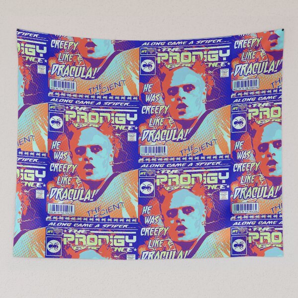 Item preview, KEITH FLINT COMIC COVER ART PRINT THE PRODIGY EXPERIENCE '25 designed and sold by Campbell0395.