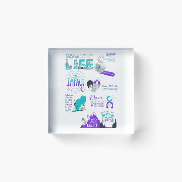 Item preview, Pack of 9 Be Confident & Compassion - self motivation  designed and sold by CapriCreatives.