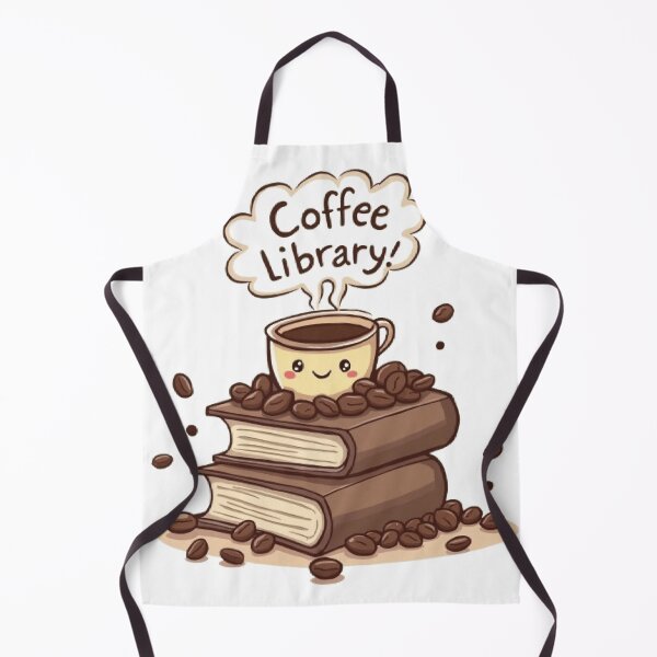 Item preview, Cartoon Coffee Bean Book Nook designed and sold by Artaprintly.