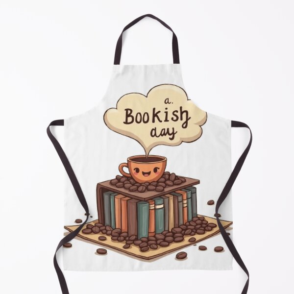 Item preview, Cartoon Coffee Bean Book Nook designed and sold by Artaprintly.