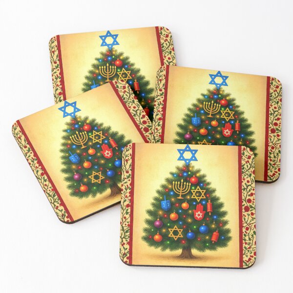 Item preview, Hannukah Tree  designed and sold by WJ Cozy Creations.