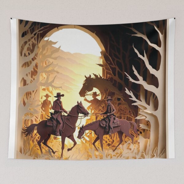 Item preview, Paper Cowboy designed and sold by Katrabbit Graphics.