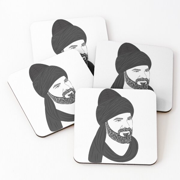 Item preview, Ertugrul Bey Kayi Tribe Leader Minimalist Line Art designed and sold by TN Shop.
