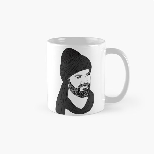 Item preview, Ertugrul Bey Kayi Tribe Leader Minimalist Line Art designed and sold by TN Shop.