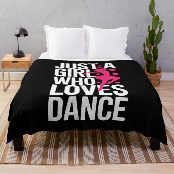 Item preview, Just a Girl Who Loves Dance – Ballet Dancer Design with Hearts designed and sold by Gogetgiggles.