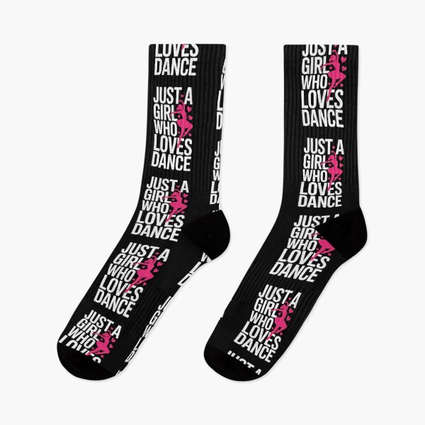 Item preview, Just a Girl Who Loves Dance – Ballet Dancer Design with Hearts designed and sold by Gogetgiggles.