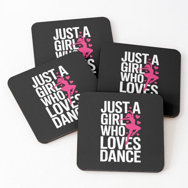 Item preview, Just a Girl Who Loves Dance – Ballet Dancer Design with Hearts designed and sold by Gogetgiggles.