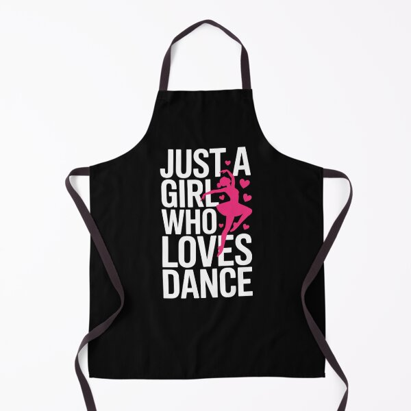 Item preview, Just a Girl Who Loves Dance – Ballet Dancer Design with Hearts designed and sold by Gogetgiggles.