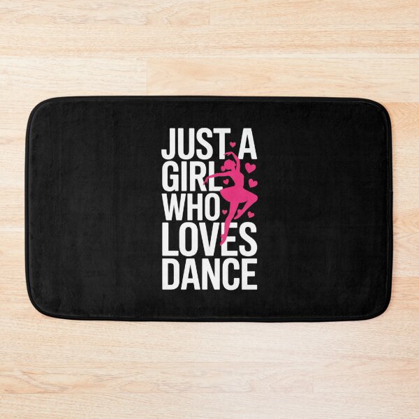 Item preview, Just a Girl Who Loves Dance – Ballet Dancer Design with Hearts designed and sold by Gogetgiggles.