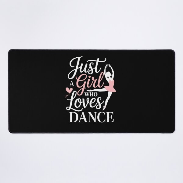 Item preview, Just a Girl Who Loves Dance – Ballet Dance Design with Hearts designed and sold by Gogetgiggles.