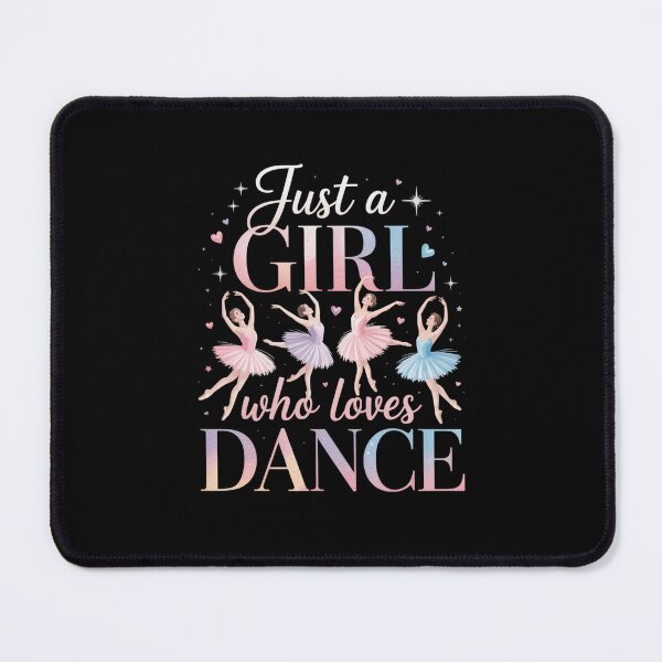 Item preview, Just a Girl Who Loves Dance – Ballet Dance Design with Hearts designed and sold by Gogetgiggles.