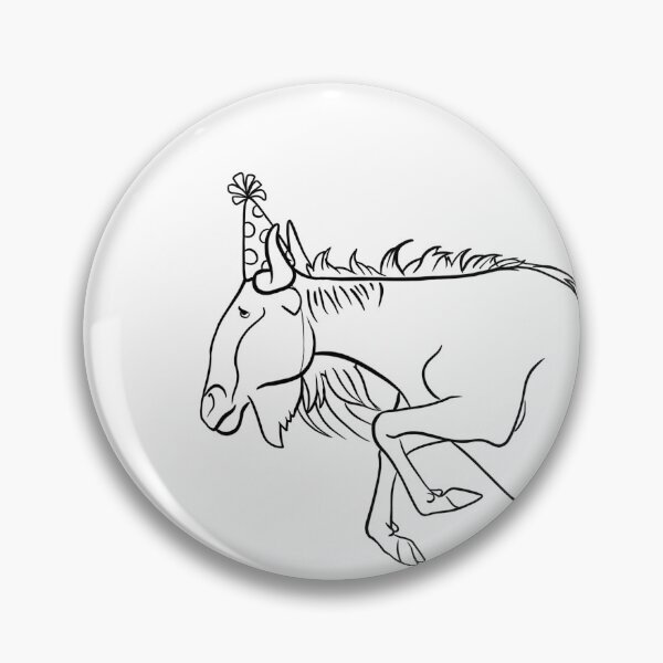Item preview, Party Wildebeest designed and sold by Luke Landwehr.