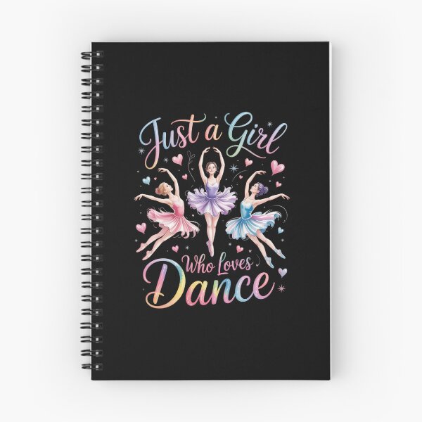 Item preview, Just a Girl Who Loves Dance – Ballet Dance Design with Hearts designed and sold by Gogetgiggles.