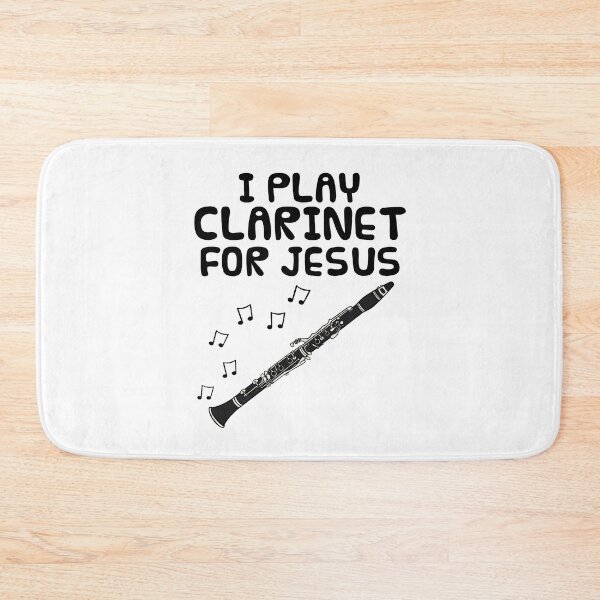 Item preview, I Play Clarinet For Jesus, Clarinetist Church Musician designed and sold by doodlerob.