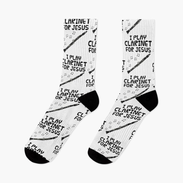 Item preview, I Play Clarinet For Jesus, Clarinetist Church Musician designed and sold by doodlerob.