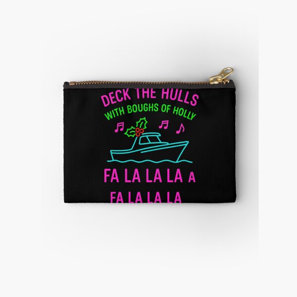 Item preview, Deck The Hulls Boating Christmas Holiday  designed and sold by ChristinasMess.
