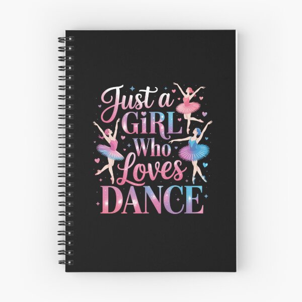 Item preview, Just a Girl Who Loves Dance – Ballet Dance Design with Hearts designed and sold by Gogetgiggles.