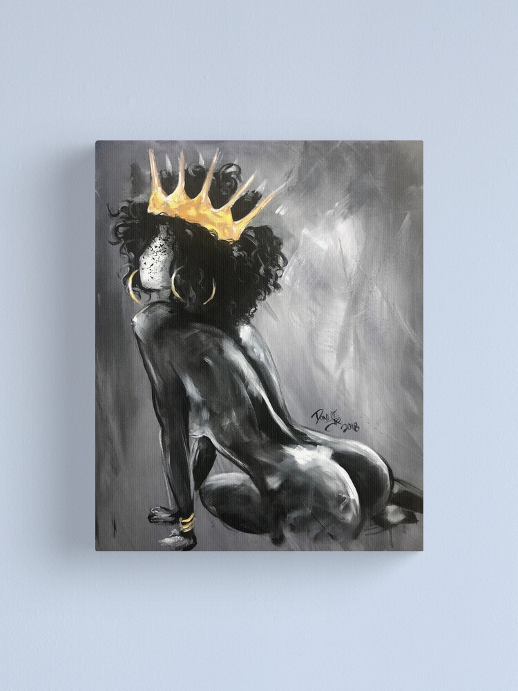 Alternate view of Naturally Queen VIII Canvas Print