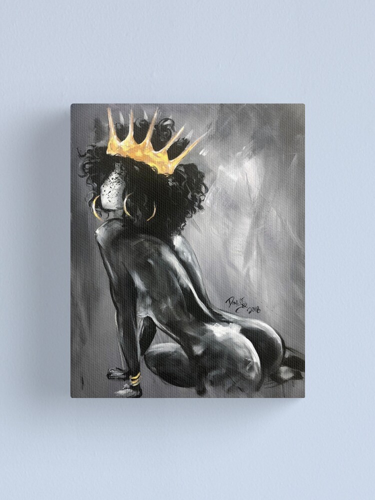 Alternate view of Naturally Queen VIII Canvas Print