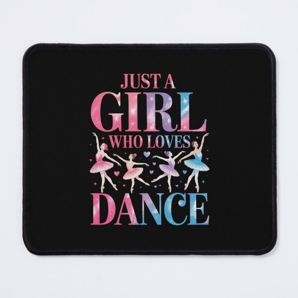 Item preview, Just a Girl Who Loves Dance – Ballet Dance Design with Hearts designed and sold by Gogetgiggles.