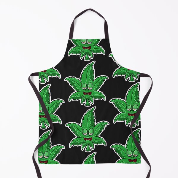 Item preview, Cartoon Mascot Character of Cannabis leaves with high expression and enjoy. designed and sold by tedykurniawan12.