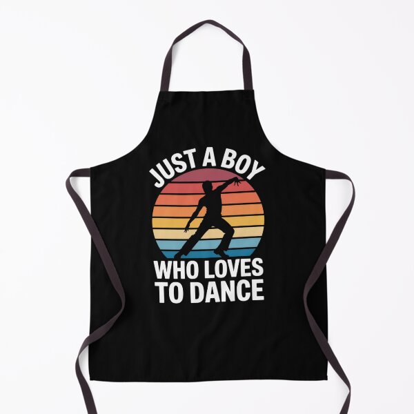 Item preview, Just a Boy Who Loves to Dance – Retro Dance Graphic Design designed and sold by Gogetgiggles.