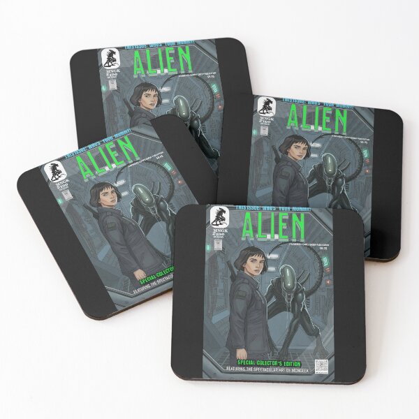 Item preview, Alien Wendy – Who's Your Mommy? | Sci-Fi Horror Comic Cover by Mongeek designed and sold by mongeekshirts.