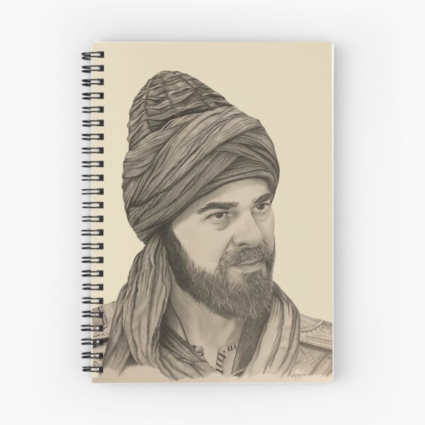 Artikelvorschau, Ertugrul Bey – Realistische Bleistiftskizze entworfen und verkauft von TN Shop.