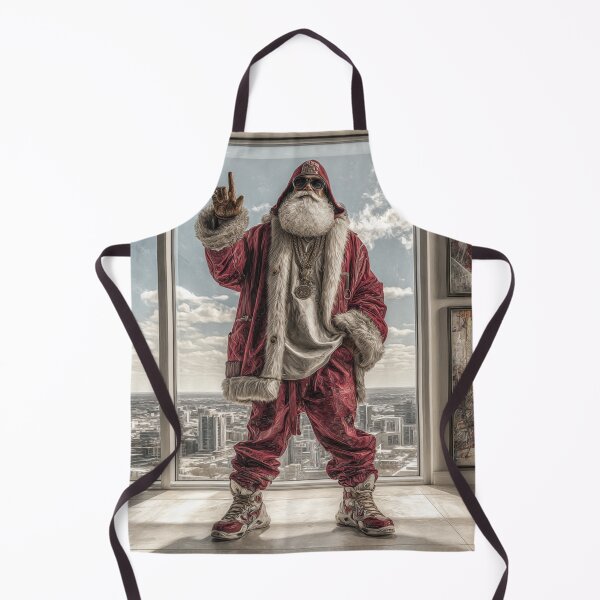 Item preview, Hip Hop Santa designed and sold by dazzeink.