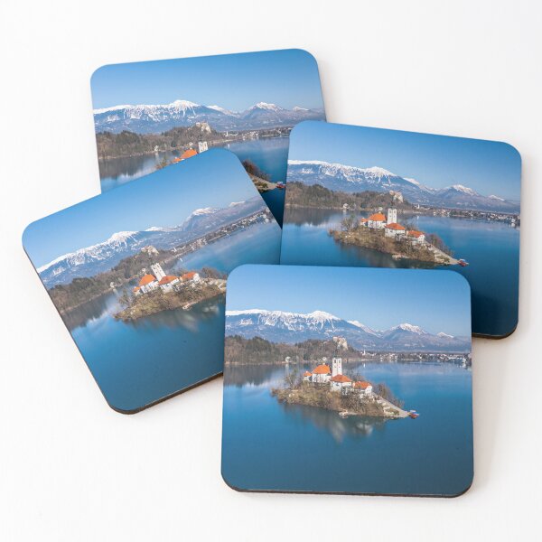 Item preview, Lake Bled Island — Alpine Slovenia designed and sold by FlybyVideo.