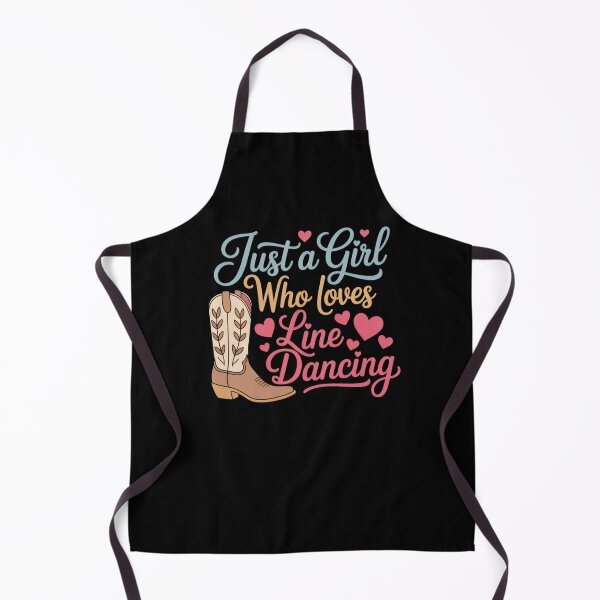 Item preview, Just a Girl Who Loves Line Dancing – Country Dance Design designed and sold by Gogetgiggles.