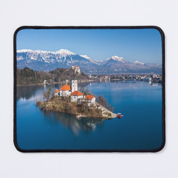 Item preview, Lake Bled Island — Alpine Slovenia designed and sold by FlybyVideo.