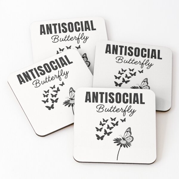 Item preview, Antisocial Butterfly designed and sold by Anniko Art Studio.