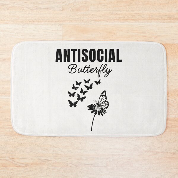 Item preview, Mariposa antisocial designed and sold by Anniko Art Studio.