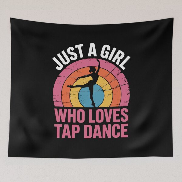 Item preview, Just a Girl Who Loves Tap Dance – Dance Lover Design designed and sold by Gogetgiggles.