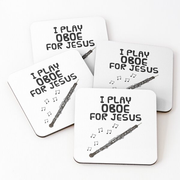 Item preview, I Play Oboe For Jesus, Oboist Church Musician designed and sold by doodlerob.