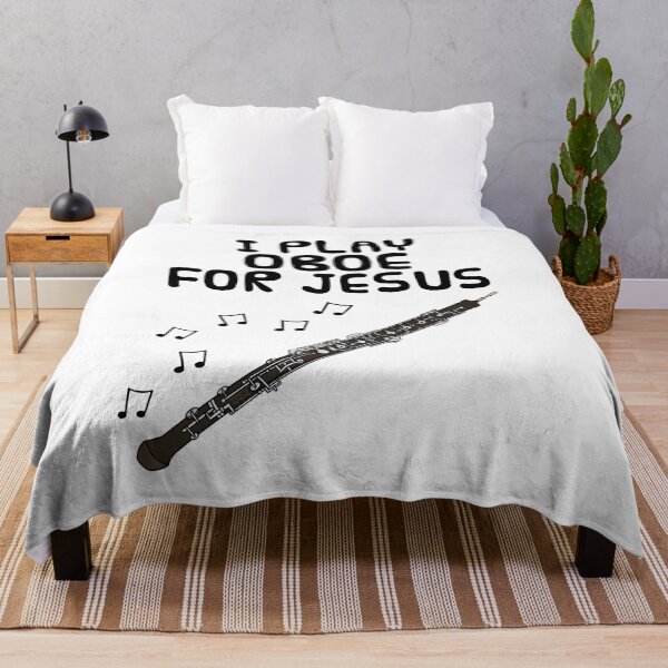 Item preview, I Play Oboe For Jesus, Oboist Church Musician designed and sold by doodlerob.