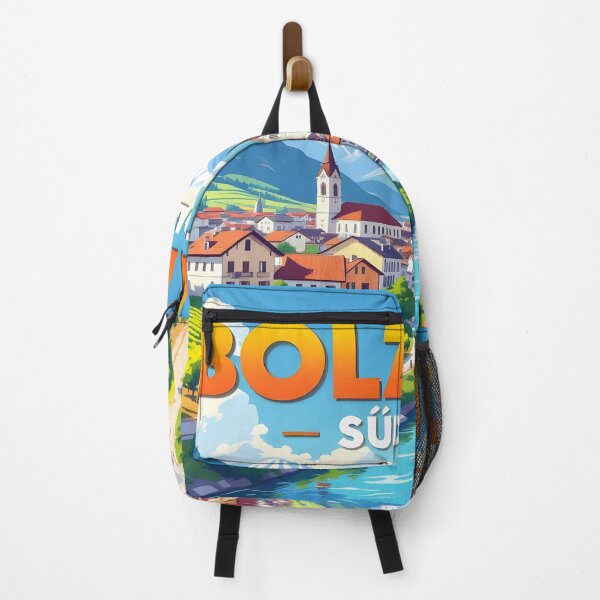 Item preview, Bolzano, Italy: Vintage-Style Painterly Travel Poster designed and sold by LSVart.