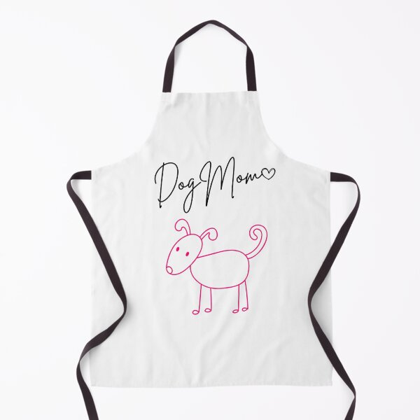 Item preview, Dog Mom | Cute Pink Dog Sketch | Sweet Hand-Drawn Puppy Love Gift for Women designed and sold by WolbergArts.