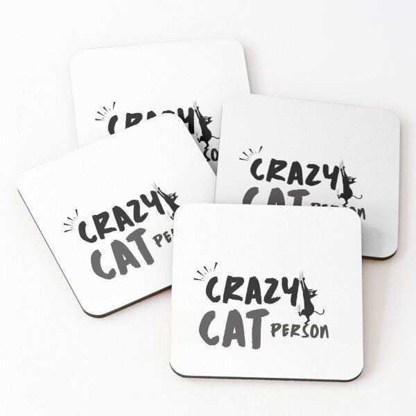 Item preview, Crazy Cat Person – Funny Cat Lover Design designed and sold by CielaNoir.